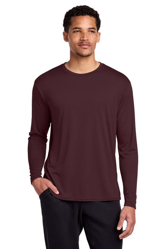 SanMar PC380LS_athleticmaroon_model_front.jpg