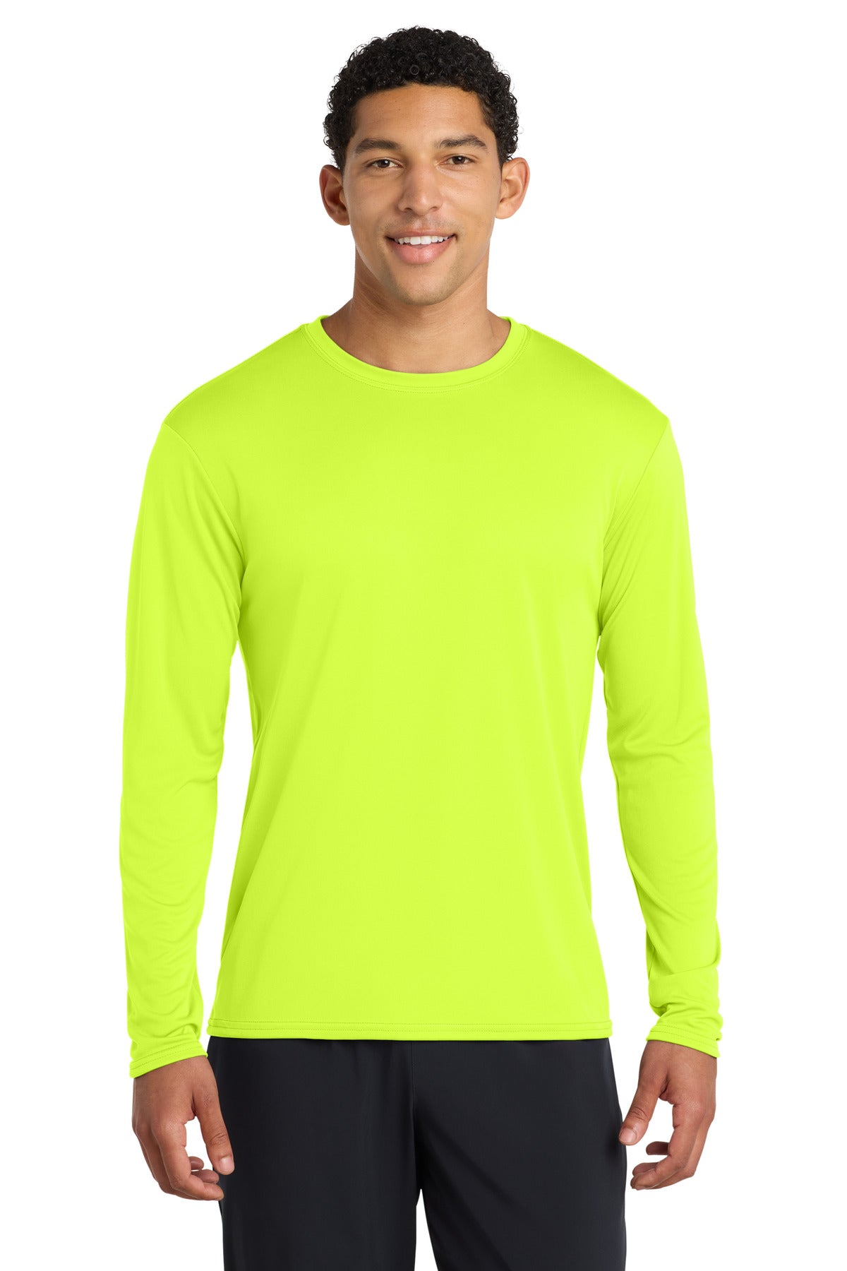 Port & Co Long Sleeve Performance Tee. PC380LS