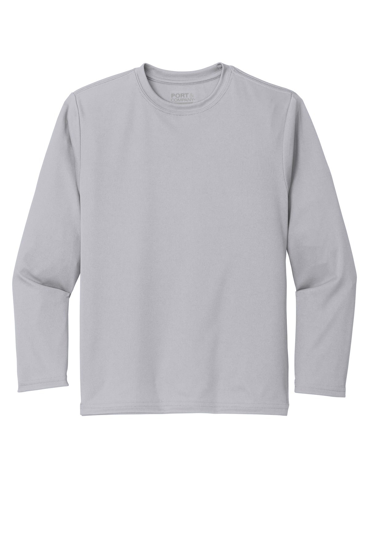 Port & Co Youth Long Sleeve Performance Tee PC380YLS