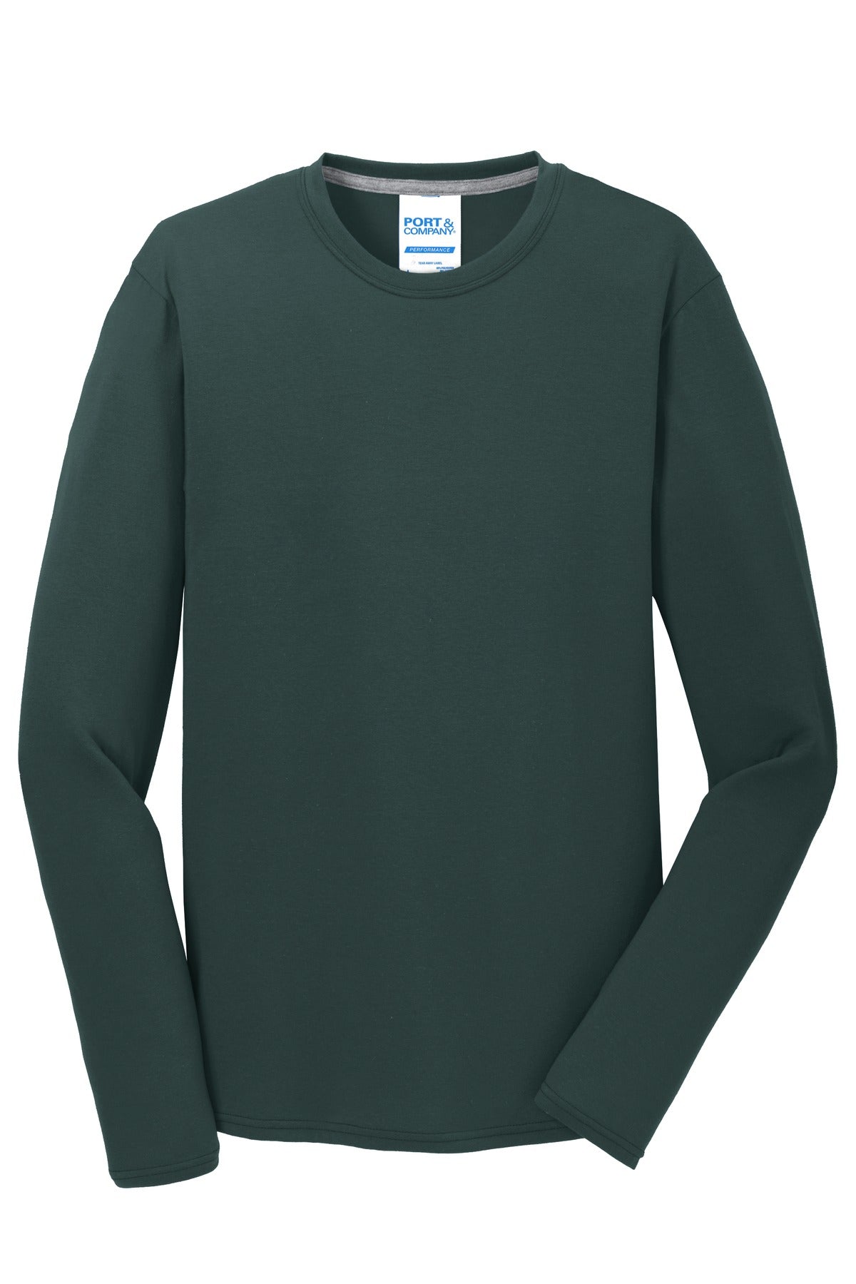 Port & Company Long Sleeve Performance Blend Tee. PC381LS