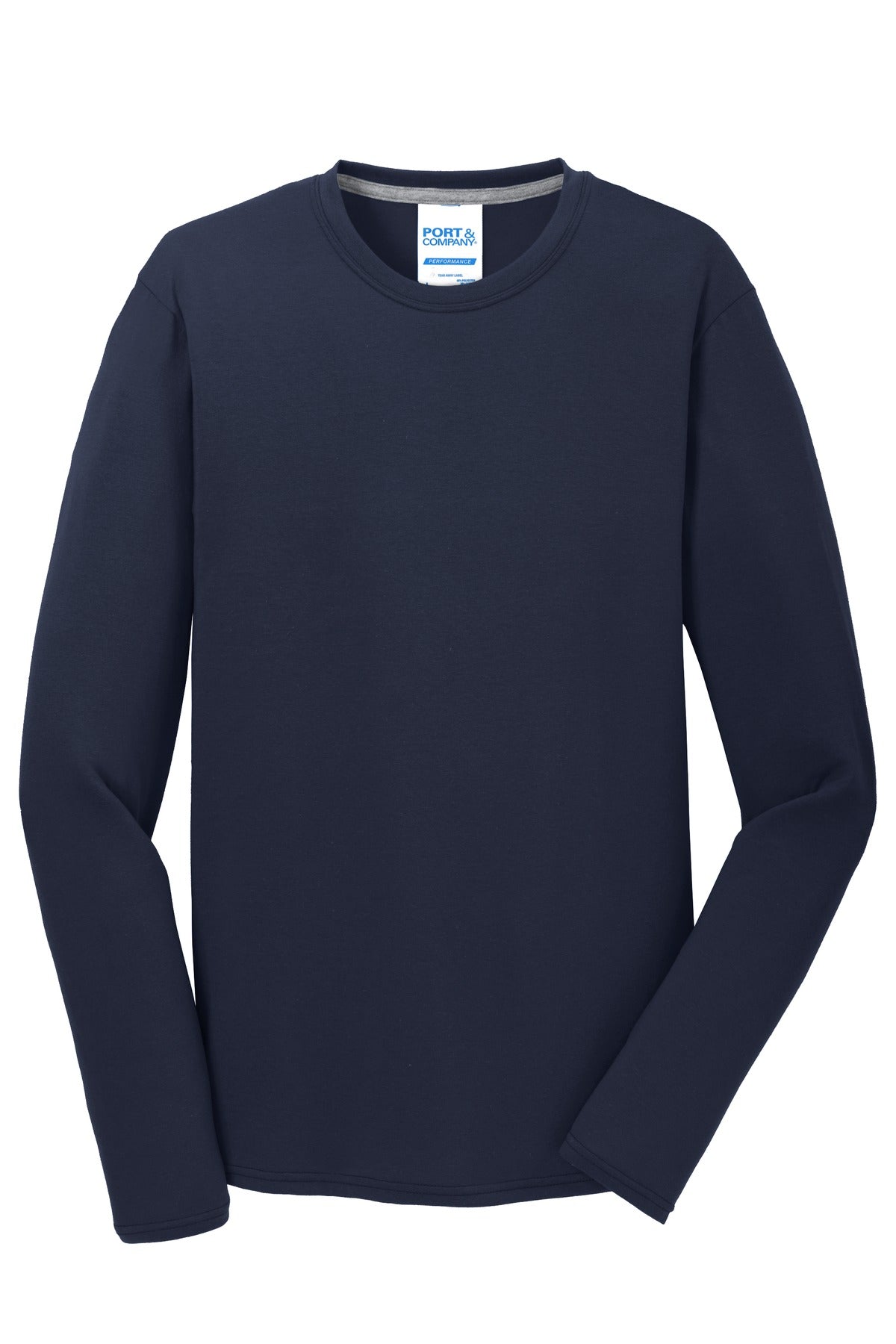 Port & Company Long Sleeve Performance Blend Tee. PC381LS