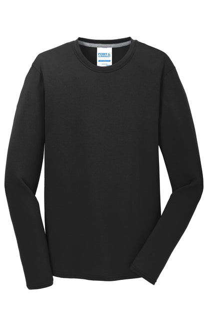 SanMar PC381LS_jetblack_flat_front.jpg?v=1761767139