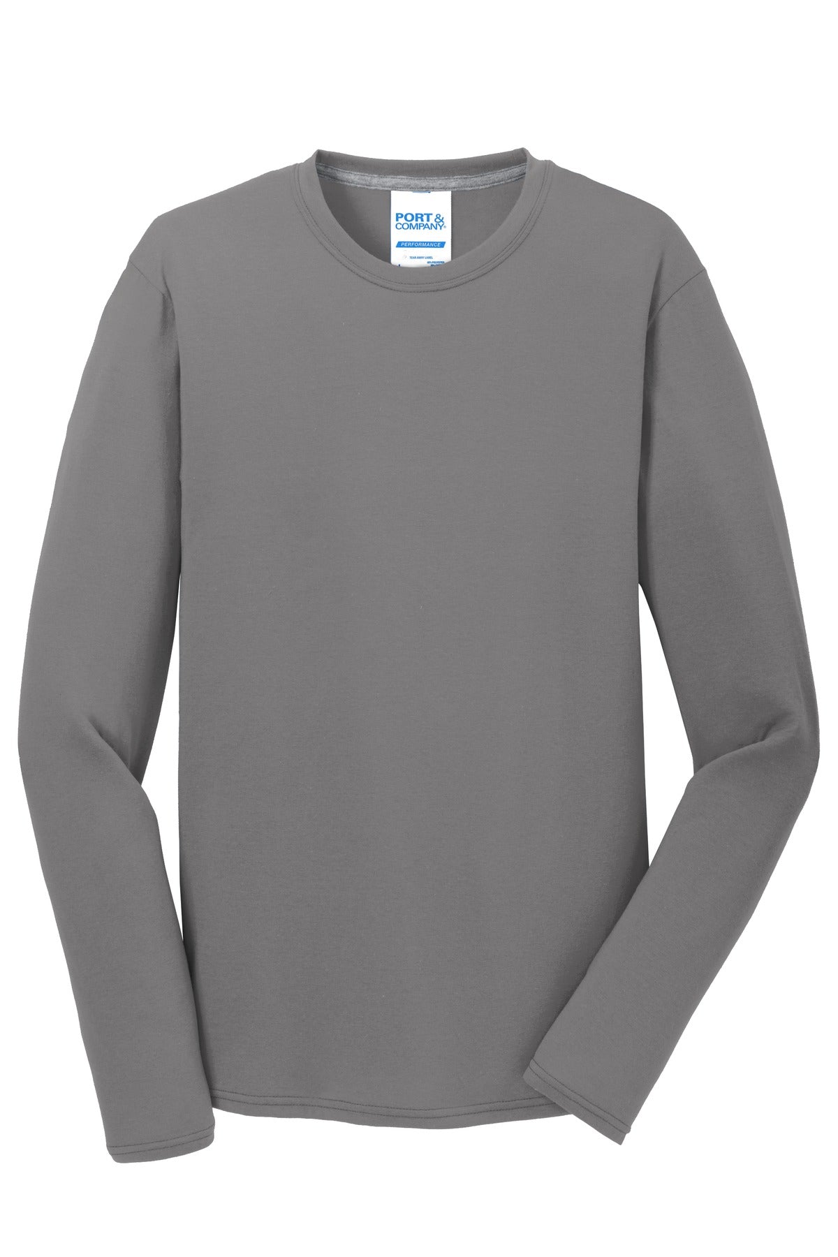 Port & Company Long Sleeve Performance Blend Tee. PC381LS