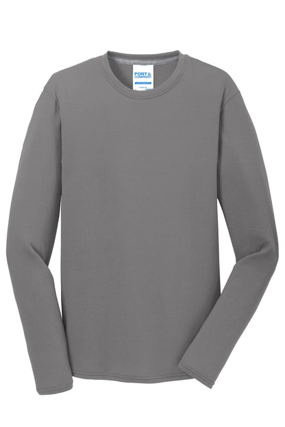 Port & Company Long Sleeve Performance Blend Tee. PC381LS