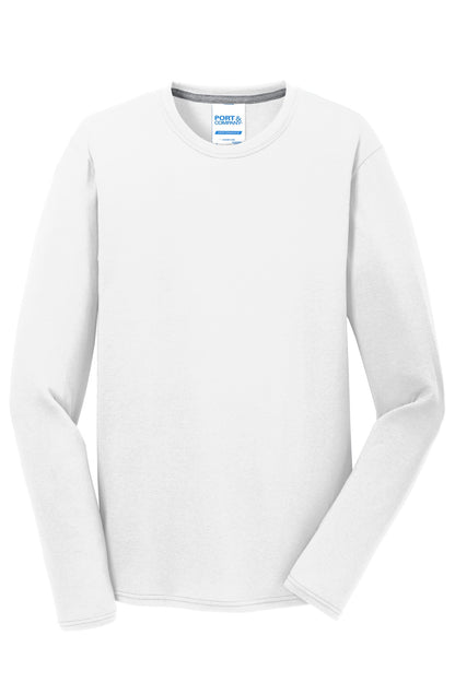 Port & Company Long Sleeve Performance Blend Tee. PC381LS