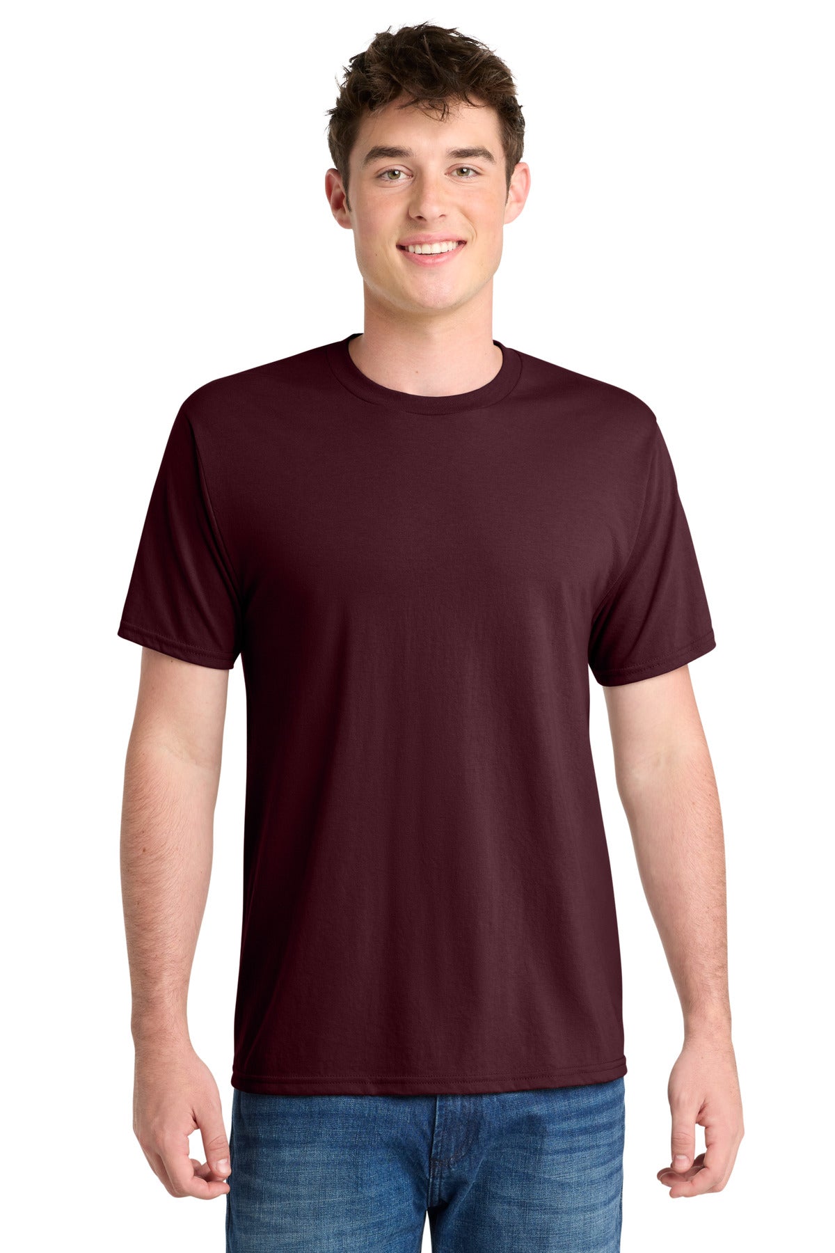 SanMar PC381_athleticmaroon_model_front.jpg