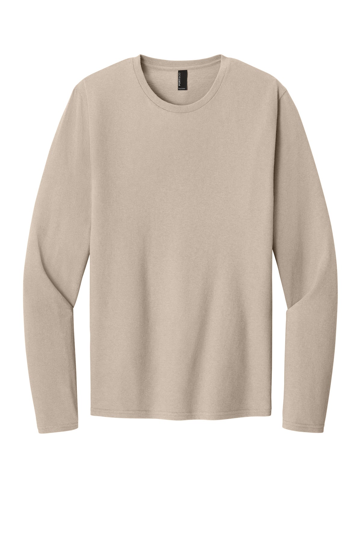 Port & Co Easy Cotton Long Sleeve Tee PC43LS