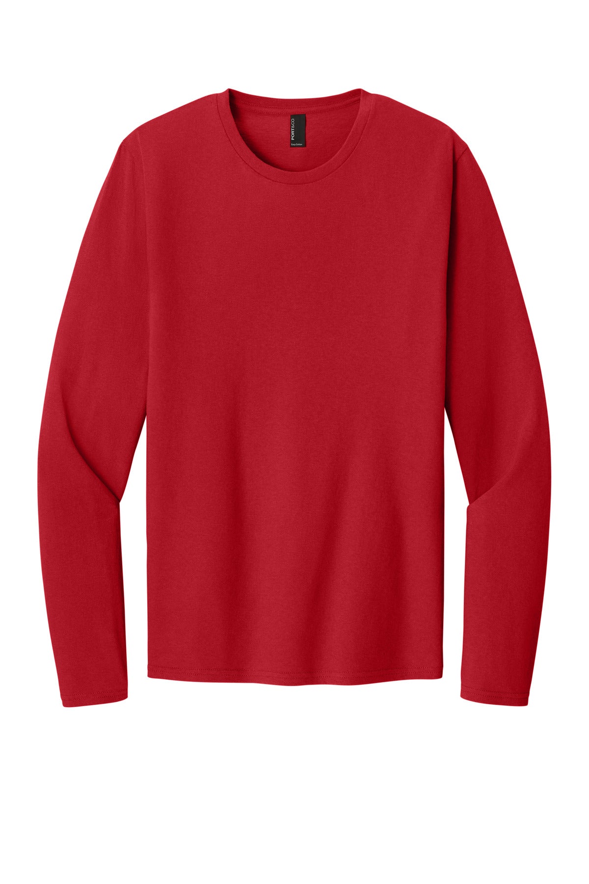 Port & Co Easy Cotton Long Sleeve Tee PC43LS