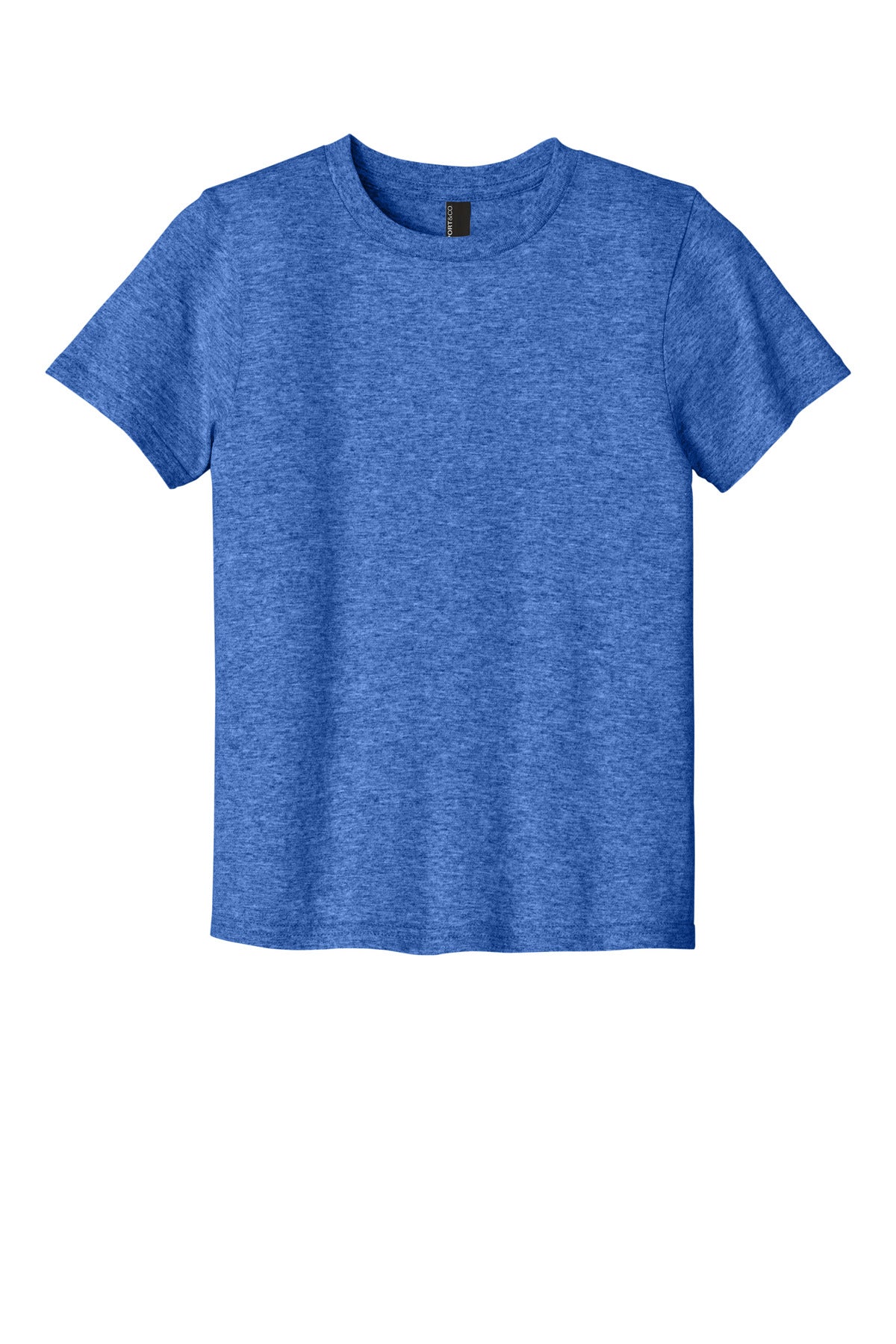 SanMar PC43Y_heatherroyal_flat_front.jpg