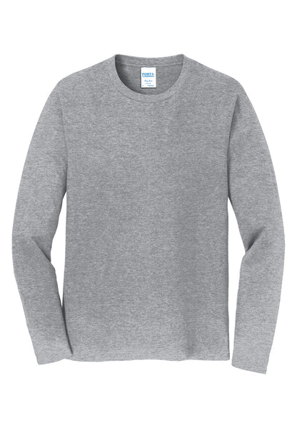 Port & Co Long Sleeve Fan Favorite Tee. PC450LS