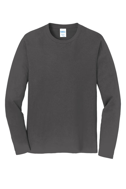 Port & Co Long Sleeve Fan Favorite Tee. PC450LS