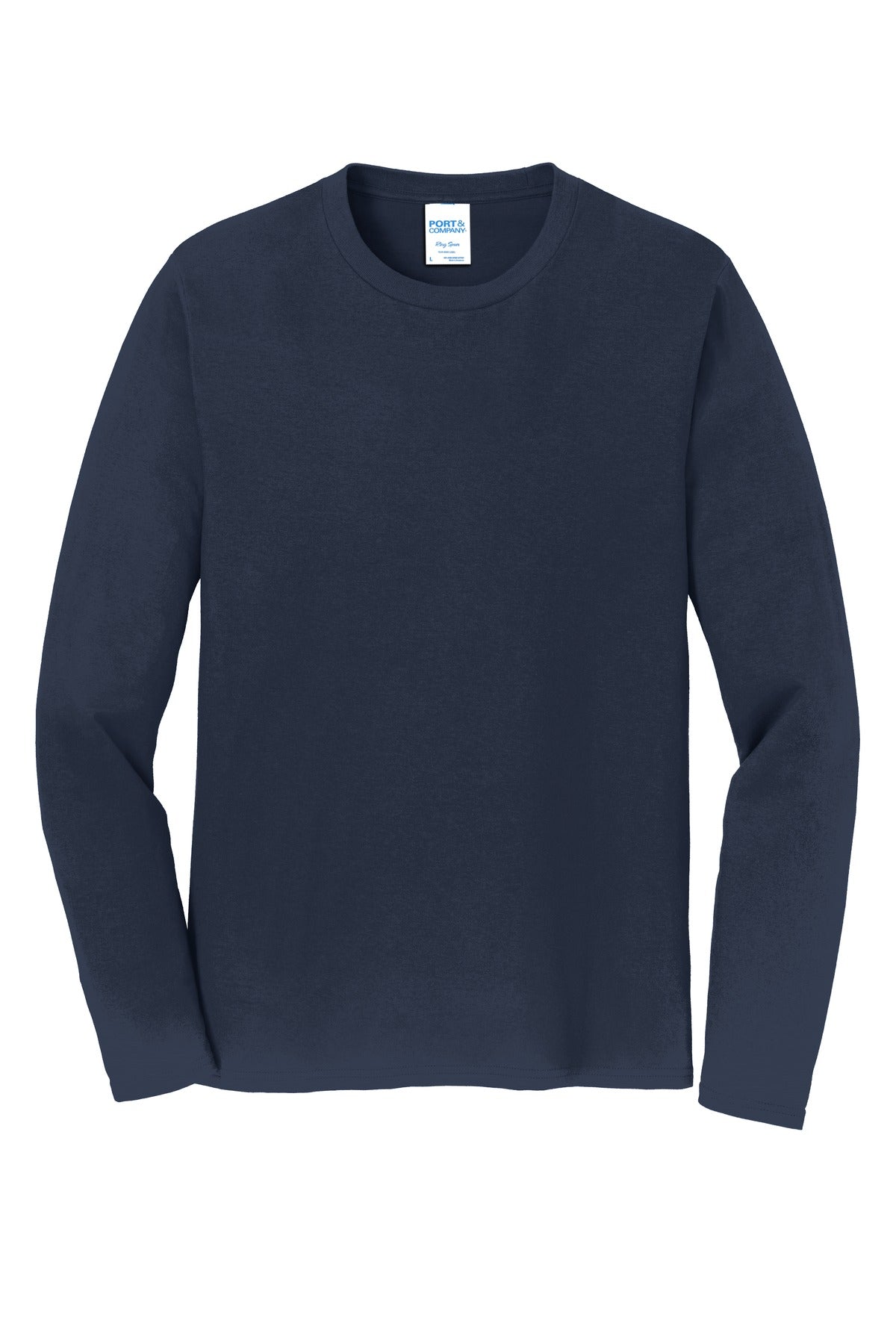 Port & Co Long Sleeve Fan Favorite Tee. PC450LS