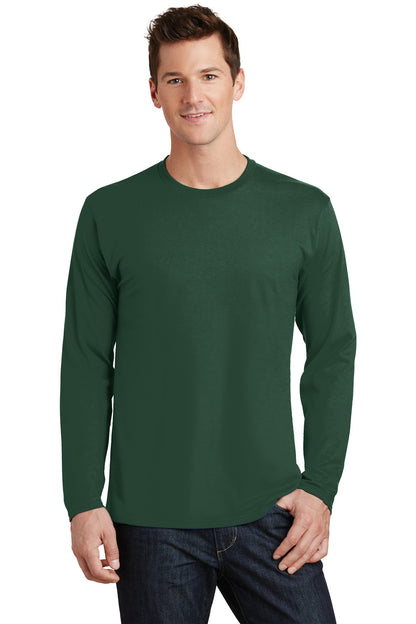 Port & Co Long Sleeve Fan Favorite Tee. PC450LS