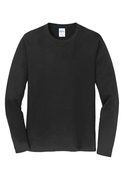 Port & Co Long Sleeve Fan Favorite Tee. PC450LS