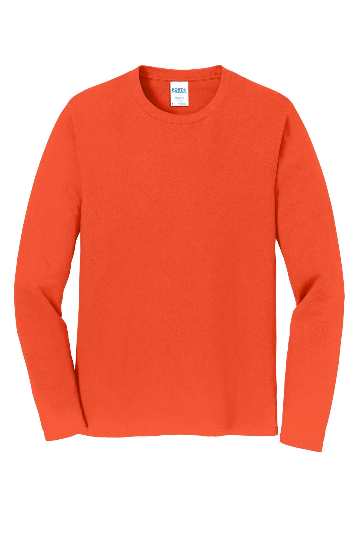 Port & Co Long Sleeve Fan Favorite Tee. PC450LS