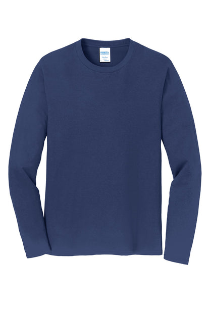 Port & Co Long Sleeve Fan Favorite Tee. PC450LS