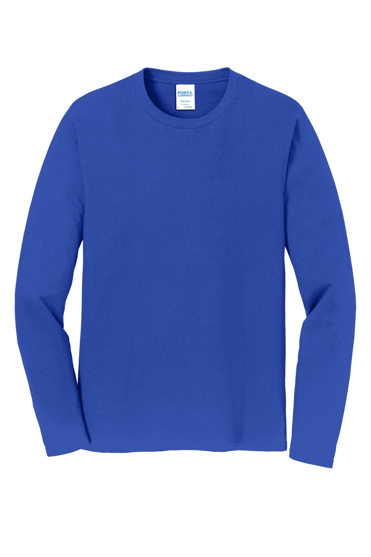Port & Co Long Sleeve Fan Favorite Tee. PC450LS