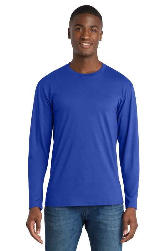 SanMar PC450LS_trueroyal_model_front.jpg