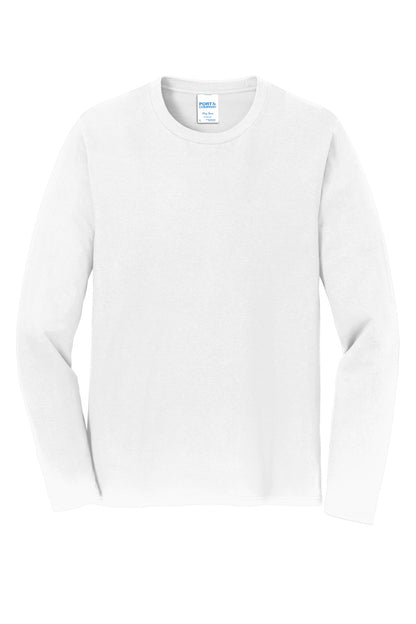 Port & Co Long Sleeve Fan Favorite Tee. PC450LS