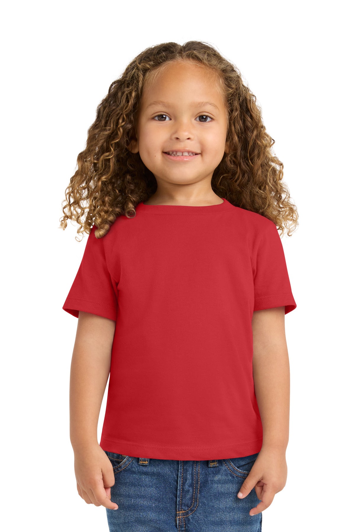SanMar PC450TD_brightred_model_front.jpg