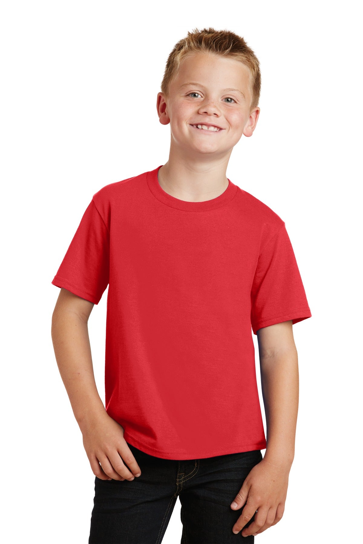 Port & Co Youth Fan Favorite Tee. PC450Y