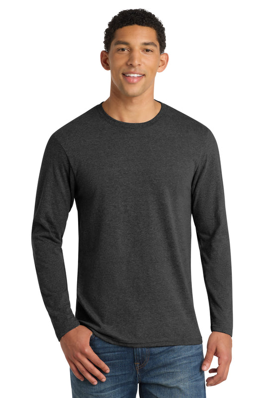SanMar PC455LS_blackheather_model_front.jpg