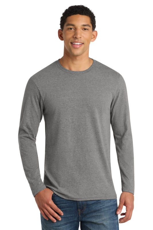 SanMar PC455LS_graphiteheather_model_front.jpg