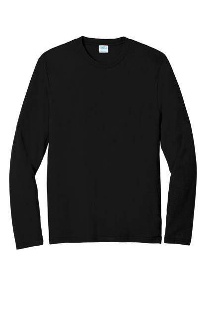 Port & Co Long Sleeve Fan Favorite Blend Tee. PC455LS