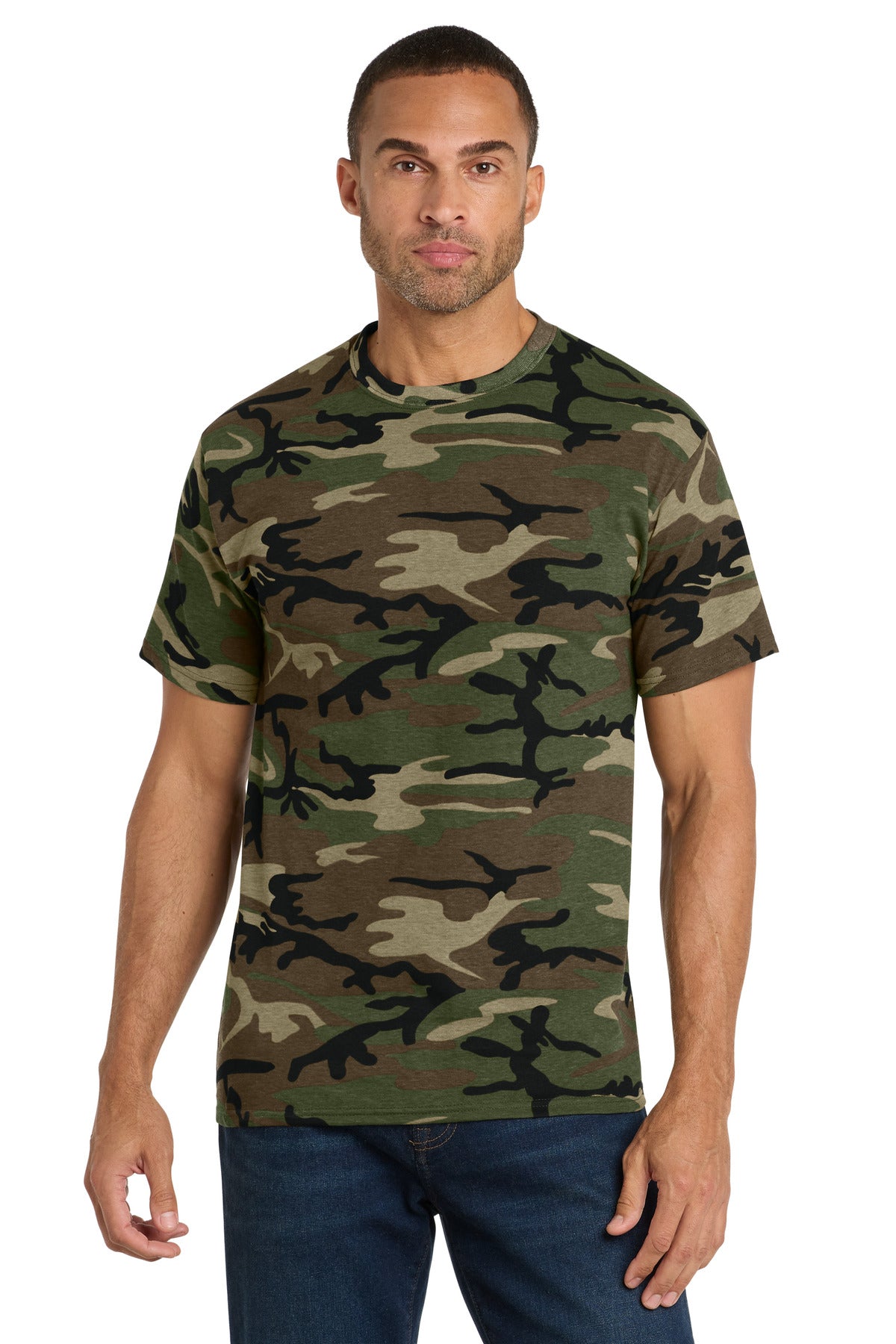 SanMar PC54C_militarycamo_model_front.jpg