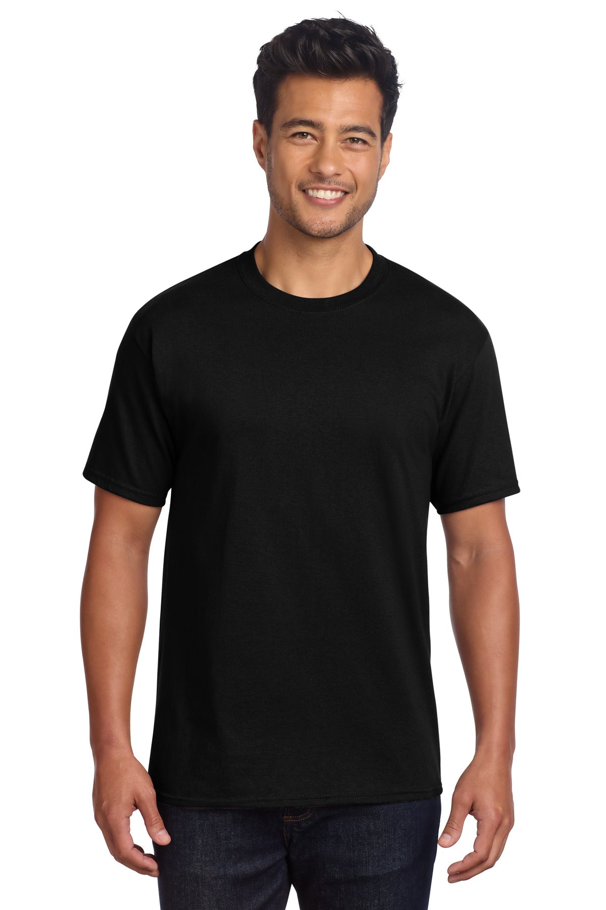SanMar PC54DTG_jetblack_model_front.jpg