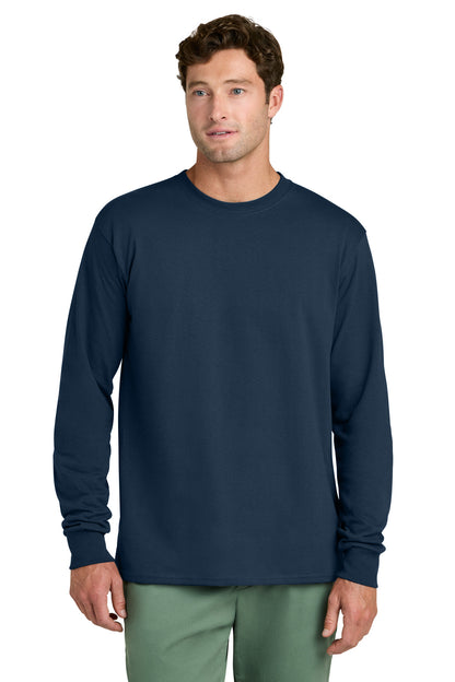 SanMar PC54LS_navy_model_front.jpg