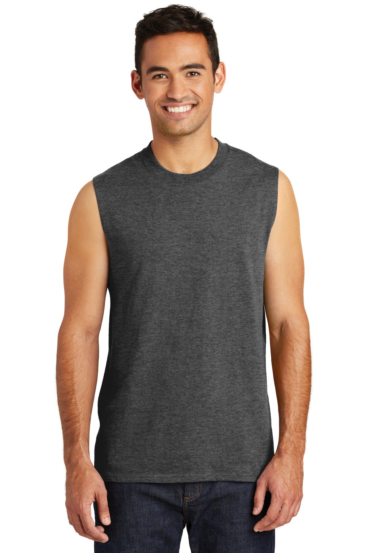 Port & Co Core Cotton Sleeveless Tee. PC54SL