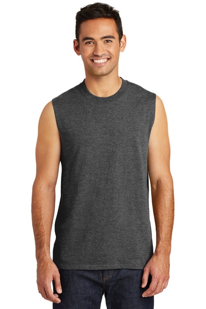 Port & Co Core Cotton Sleeveless Tee. PC54SL
