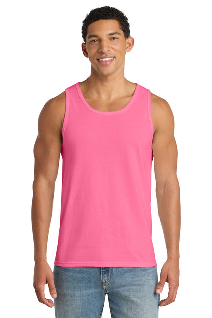 SanMar PC54TT_neonpink_model_front.jpg