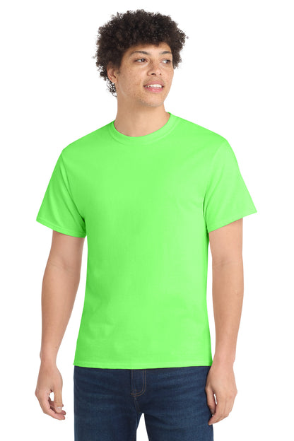 SanMar PC54T_neongreen_model_front.jpg