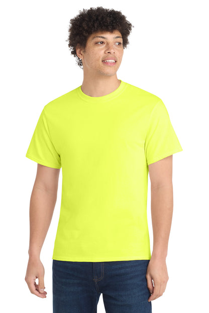SanMar PC54T_neonyellow_model_front.jpg