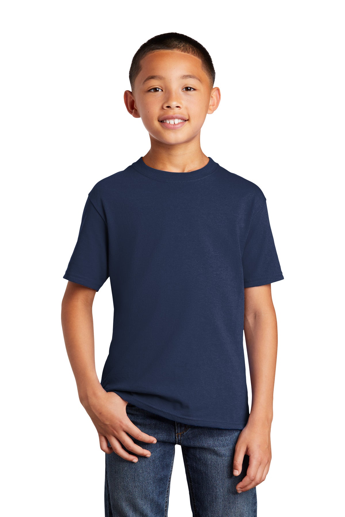 Port & Co Youth Core Cotton DTG Tee PC54YDTG
