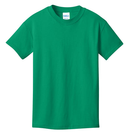 Port & Co Youth Core Cotton Tee. PC54Y