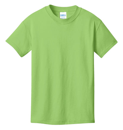 Port & Co Youth Core Cotton Tee. PC54Y