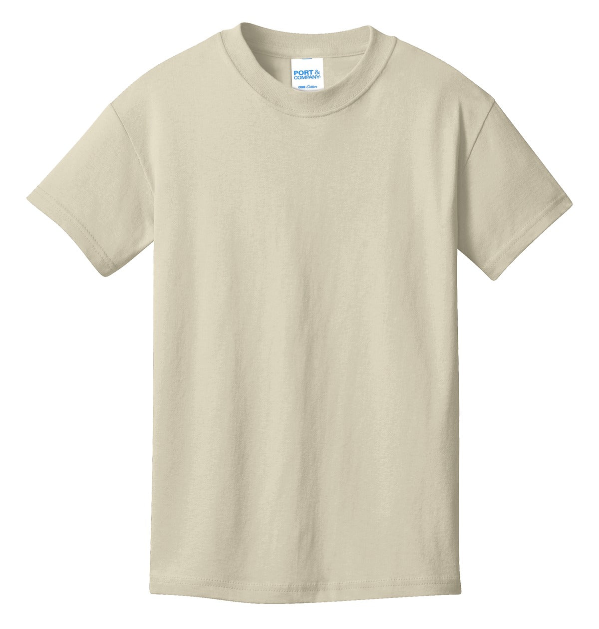Port & Co Youth Core Cotton Tee. PC54Y