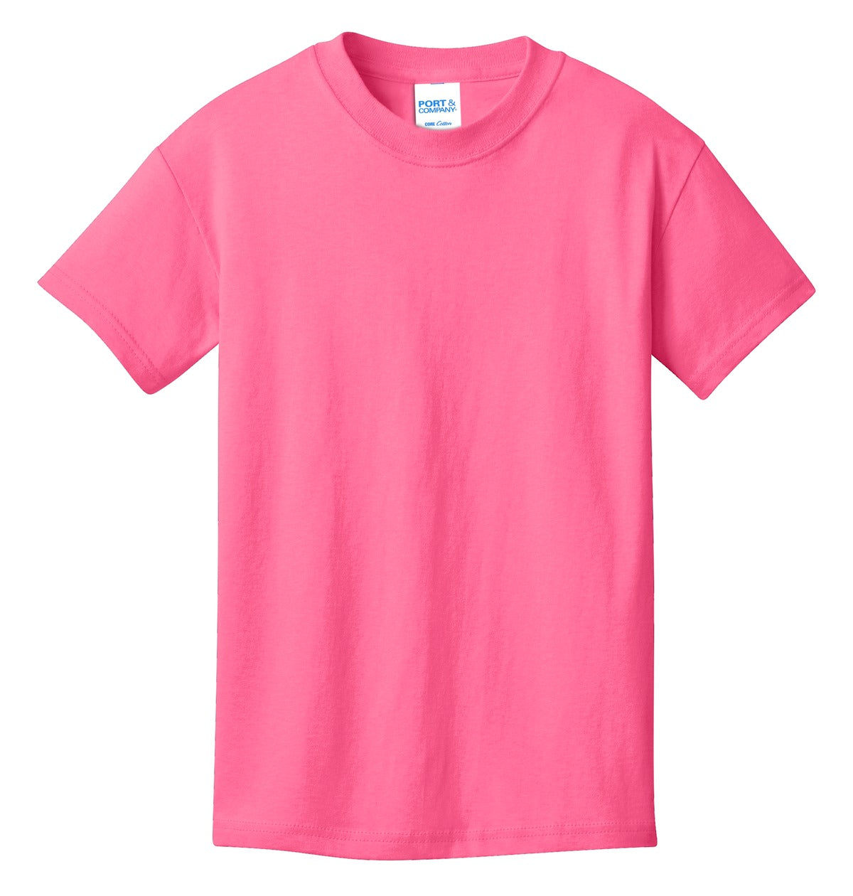 Port & Co Youth Core Cotton Tee. PC54Y