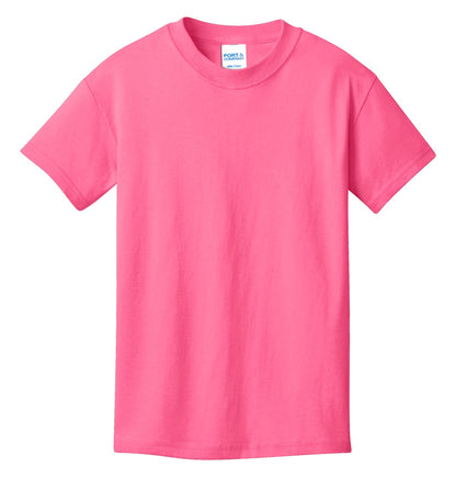 Port & Co Youth Core Cotton Tee. PC54Y