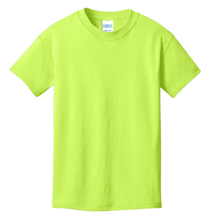 Port & Co Youth Core Cotton Tee. PC54Y