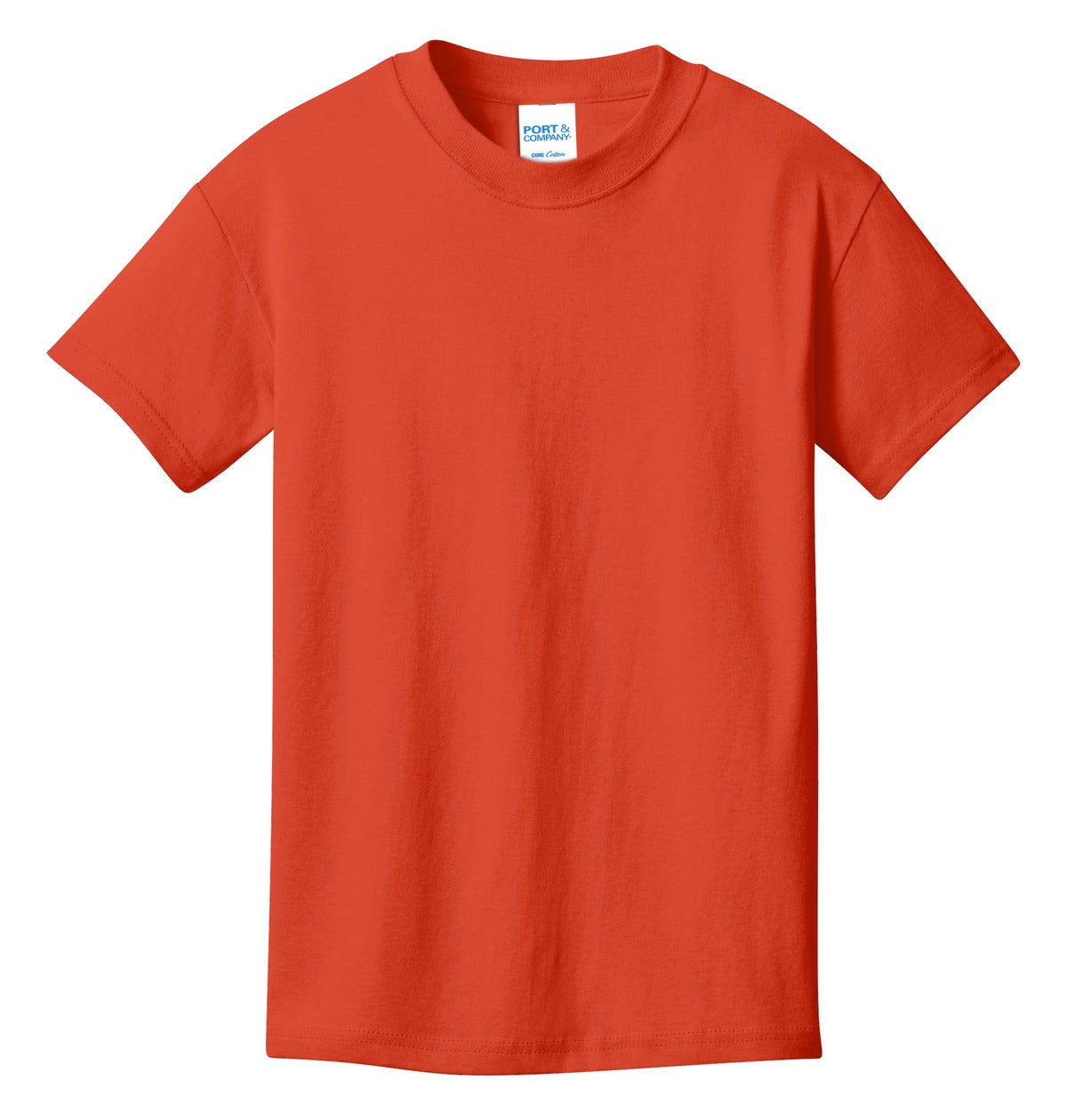 Port & Co Youth Core Cotton Tee. PC54Y