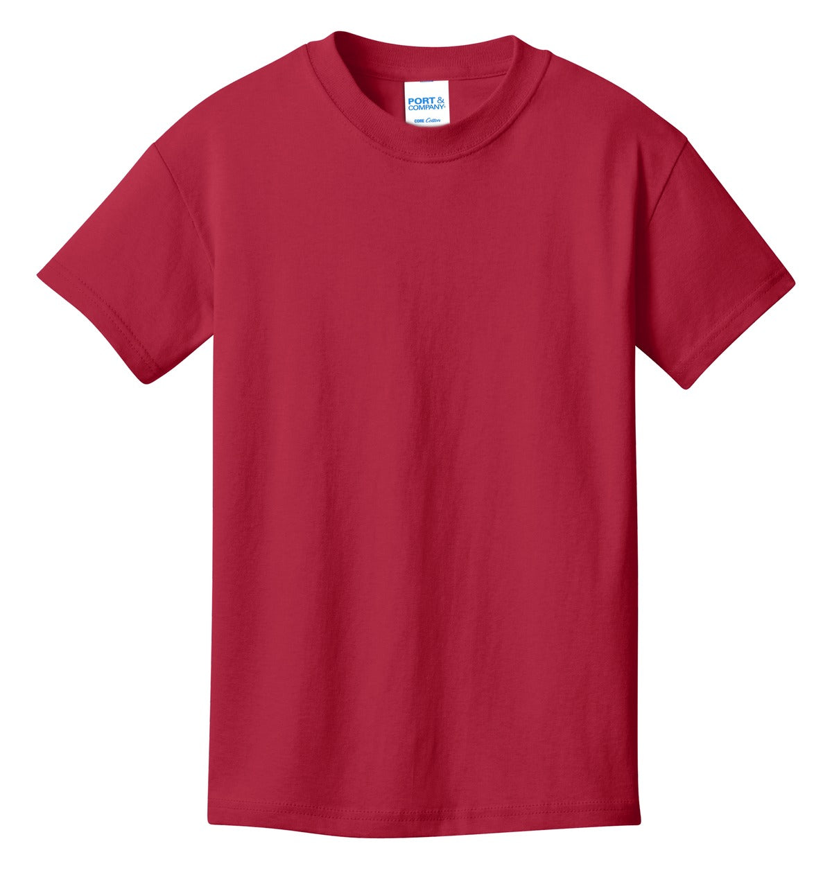 Port & Co Youth Core Cotton Tee. PC54Y