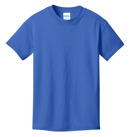 Port & Co Youth Core Cotton Tee. PC54Y