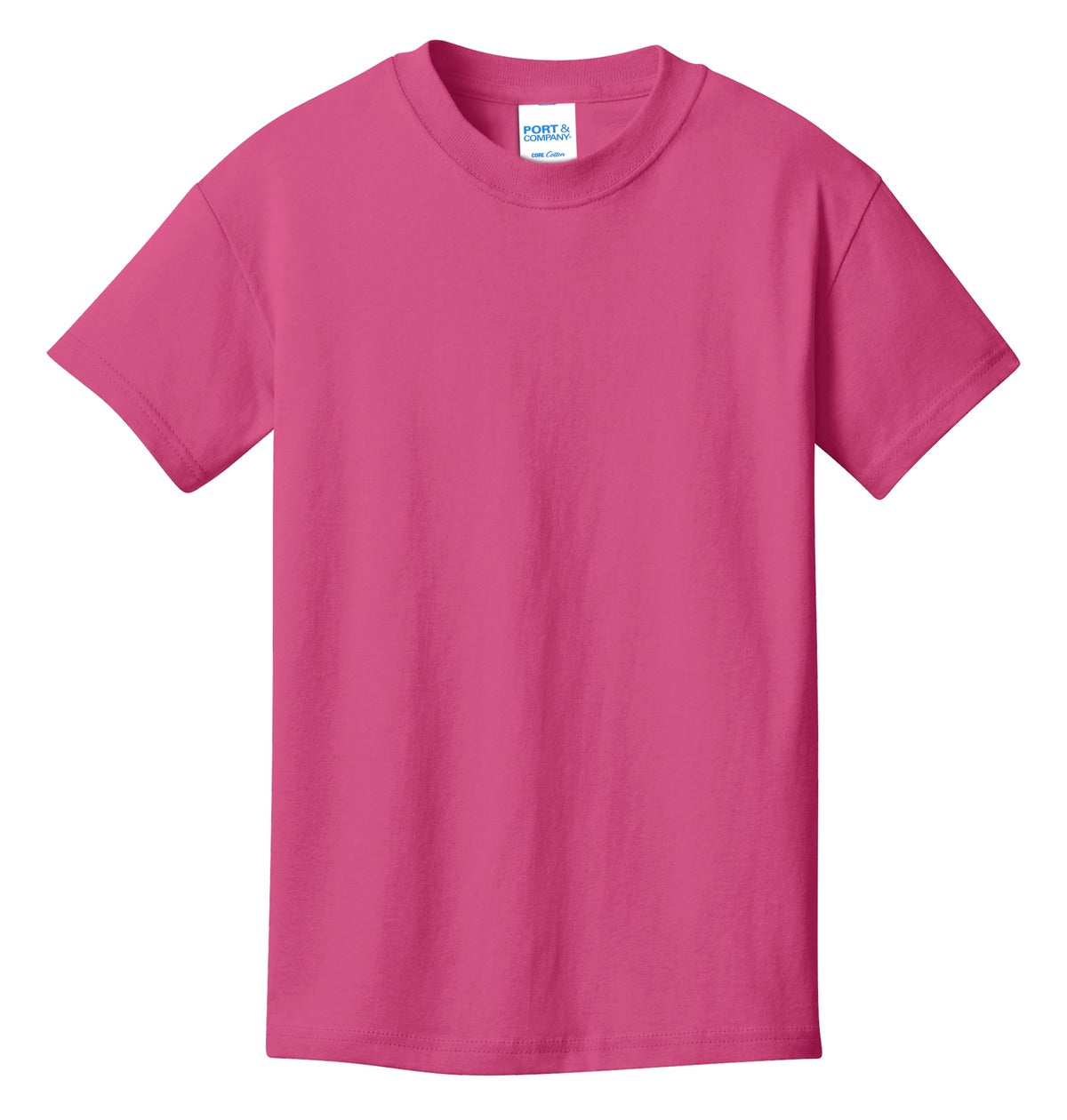 Port & Co Youth Core Cotton Tee. PC54Y