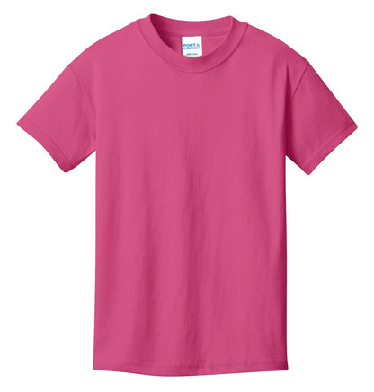 Port & Co Youth Core Cotton Tee. PC54Y