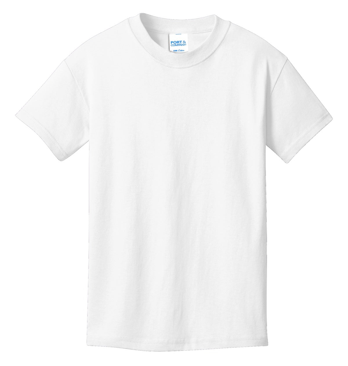 Port & Co Youth Core Cotton Tee. PC54Y