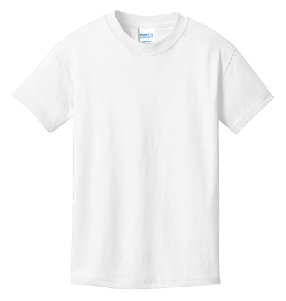 Port & Co Youth Core Cotton Tee. PC54Y
